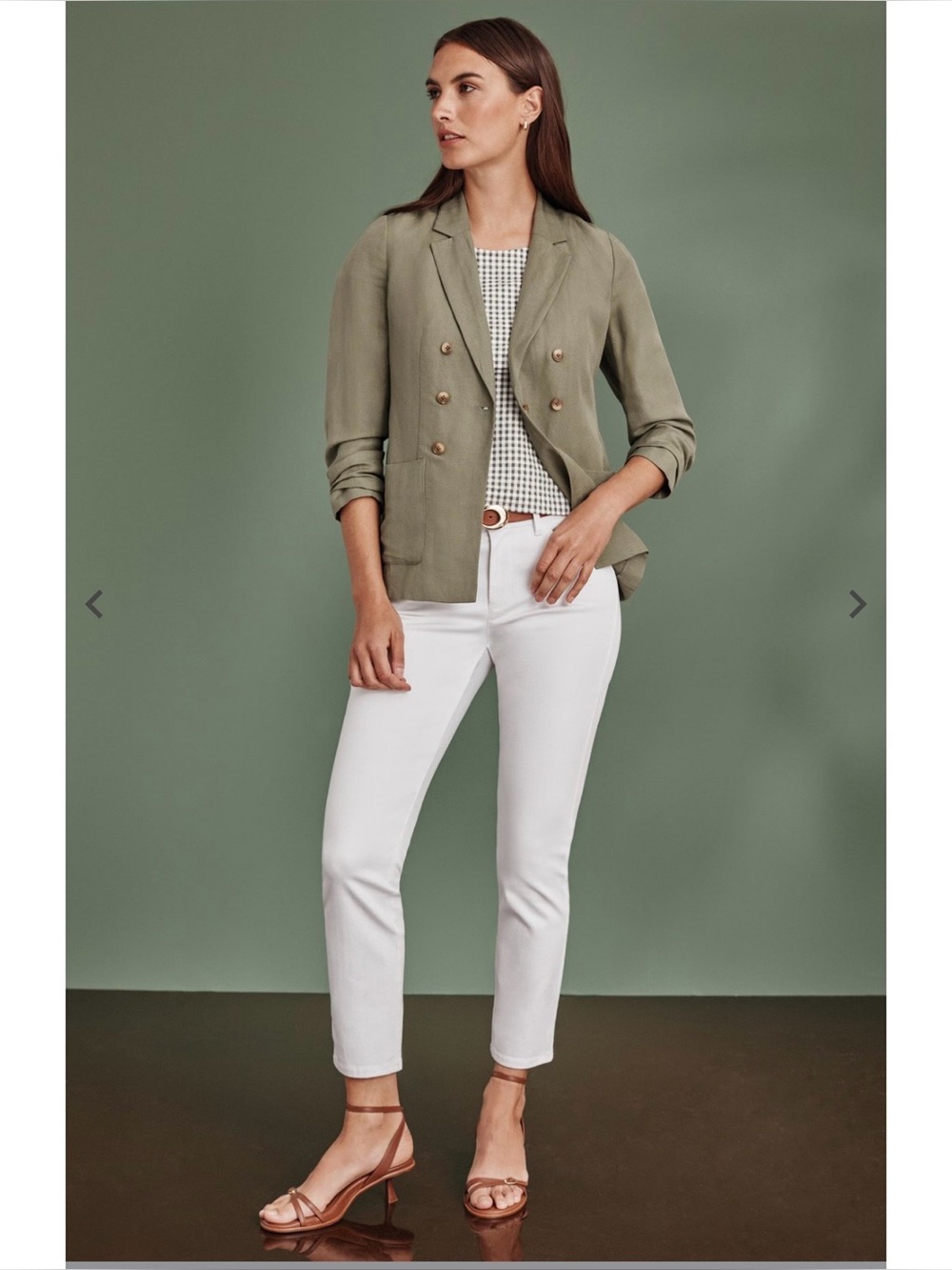 J.Jill
Size: 8 Petite 
Color: White
(NWT) — Pristine condition Retail Price: $89
